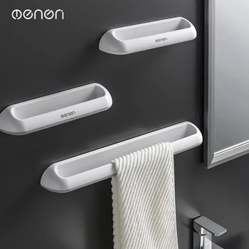

Towel rack no perforating bathroom suction cup rack rack towel rack Nordic simple creative single towel rod