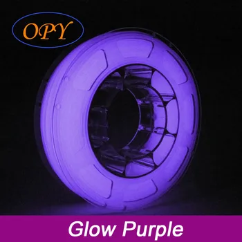 

Pla Glow In The Dark Noctilucent 1Kg Filament 3D Plastic For 3D Printer From Russia Red Green Sky Blue Purple