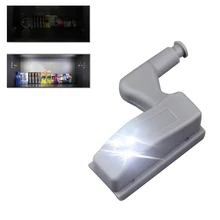 10 шт./лот, новейший дизайн, аварийный светодиодный светильник, домашний шкаф, шкаф, Обувной Ящик, универсальный шарнирный светильник, гидравлический шарнирный светильник