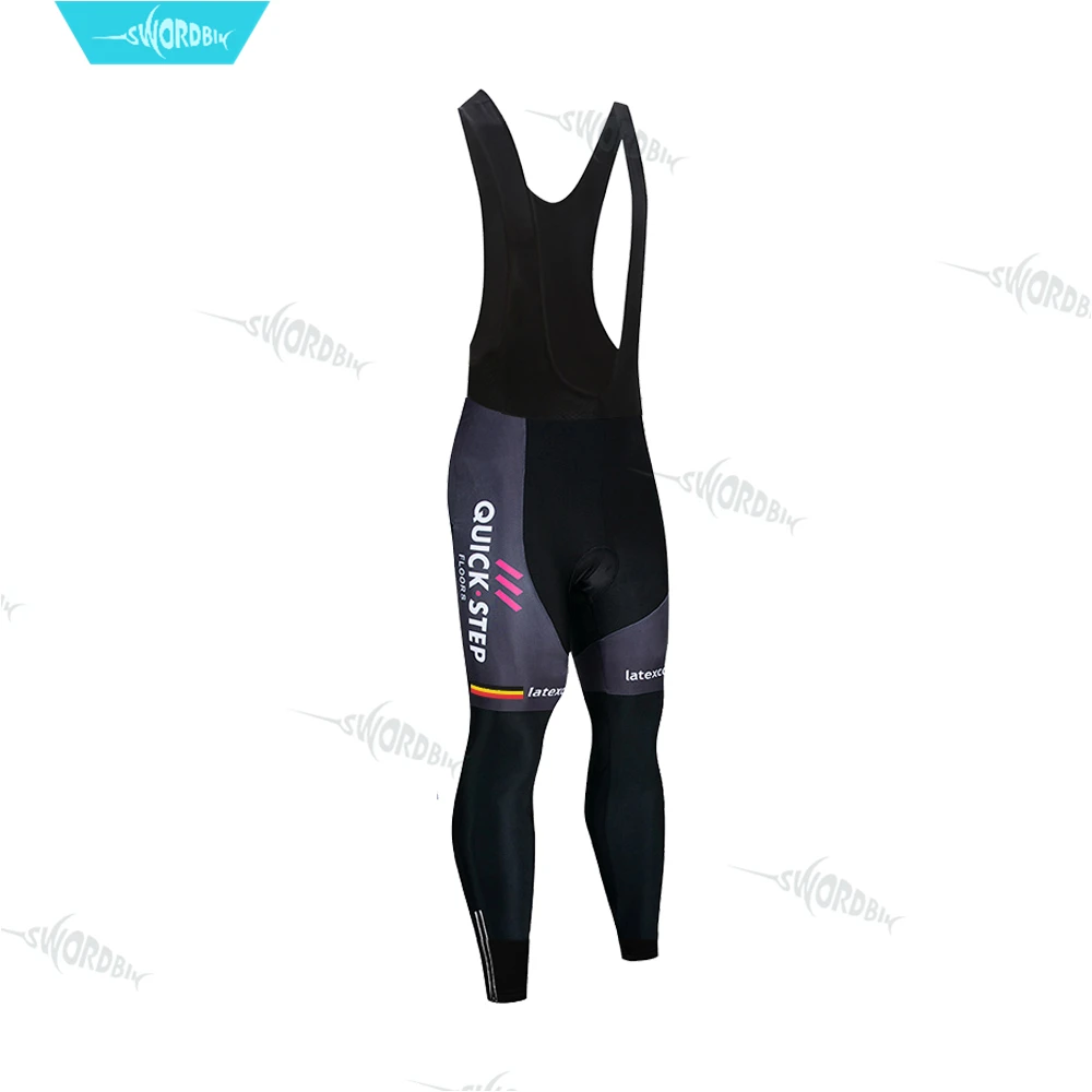 QUICK STEP Pro Team, комплект для велоспорта, одежда для гонок, одежда с длинным рукавом, комплект для велоспорта, мужской комплект для велоспорта, одежда Ropa Ciclismo - Цвет: Bib Pants