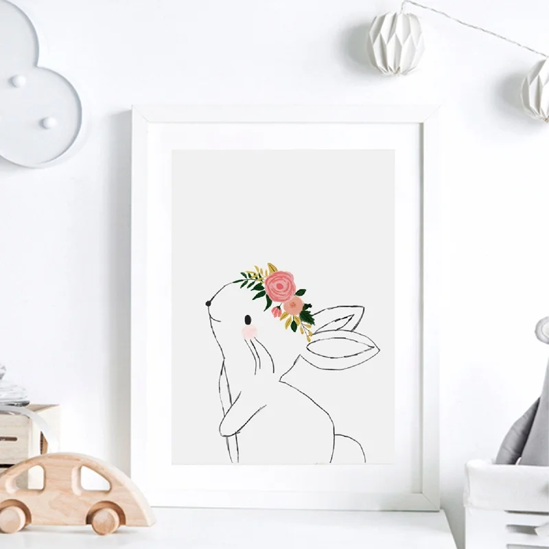 farm animal prints for nursery