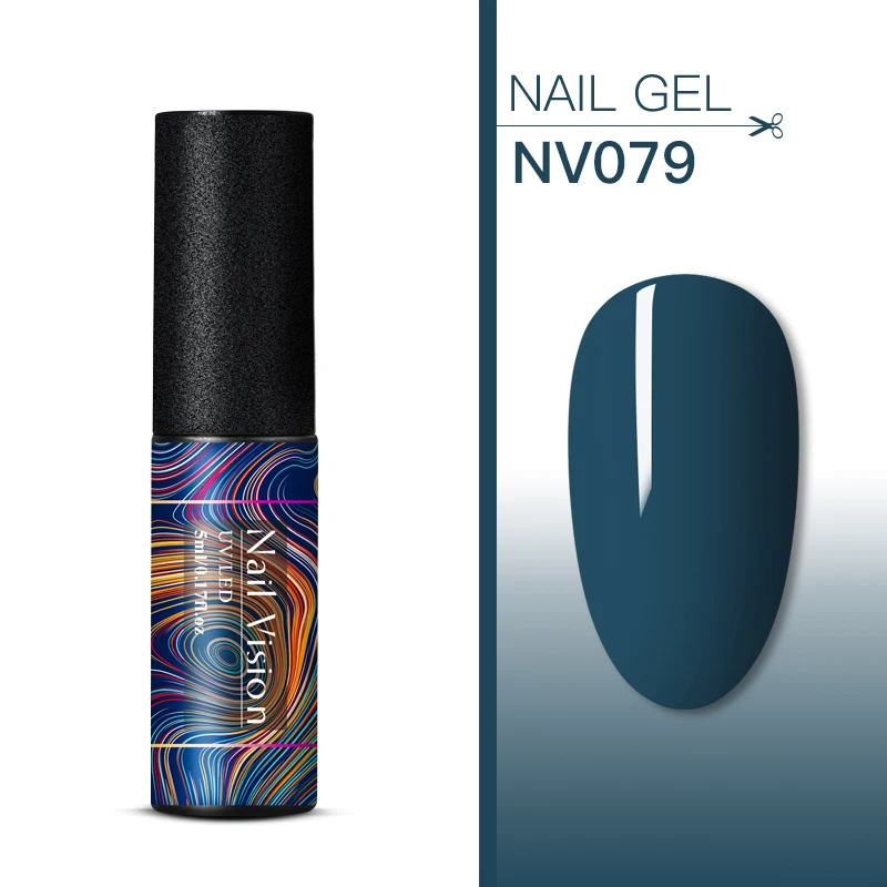 Nail Vision 5 мл УФ-гель для ногтей для маникюра 176 цветов Гель-лак Полупостоянный Гель-лак для нейл-арта инструменты для самостоятельного дизайна - Цвет: EES06674