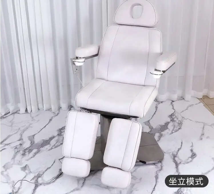 Electric multifunctional beauty bed, revolving tattoo chair, full back tattoo chair, recliner, leg lift bed, beauty chair