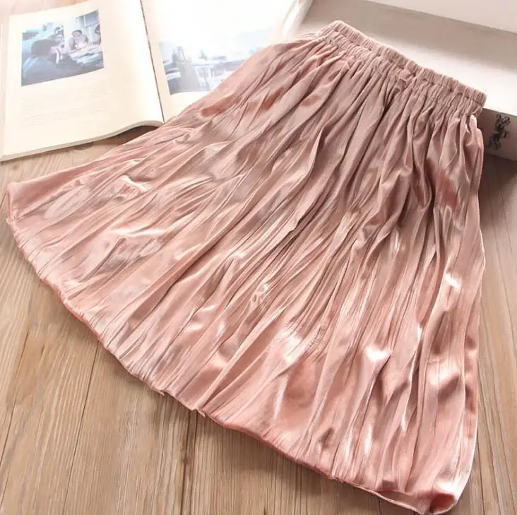 Г., новая, бархатная задрапированная юбка для девочек зимние модные юбки для девочек от 2 до 7 лет, HH650
