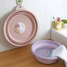 Складной Портативный раковина для кухни, туалет Складная миска рыболовное ведро для мойки автомобилей