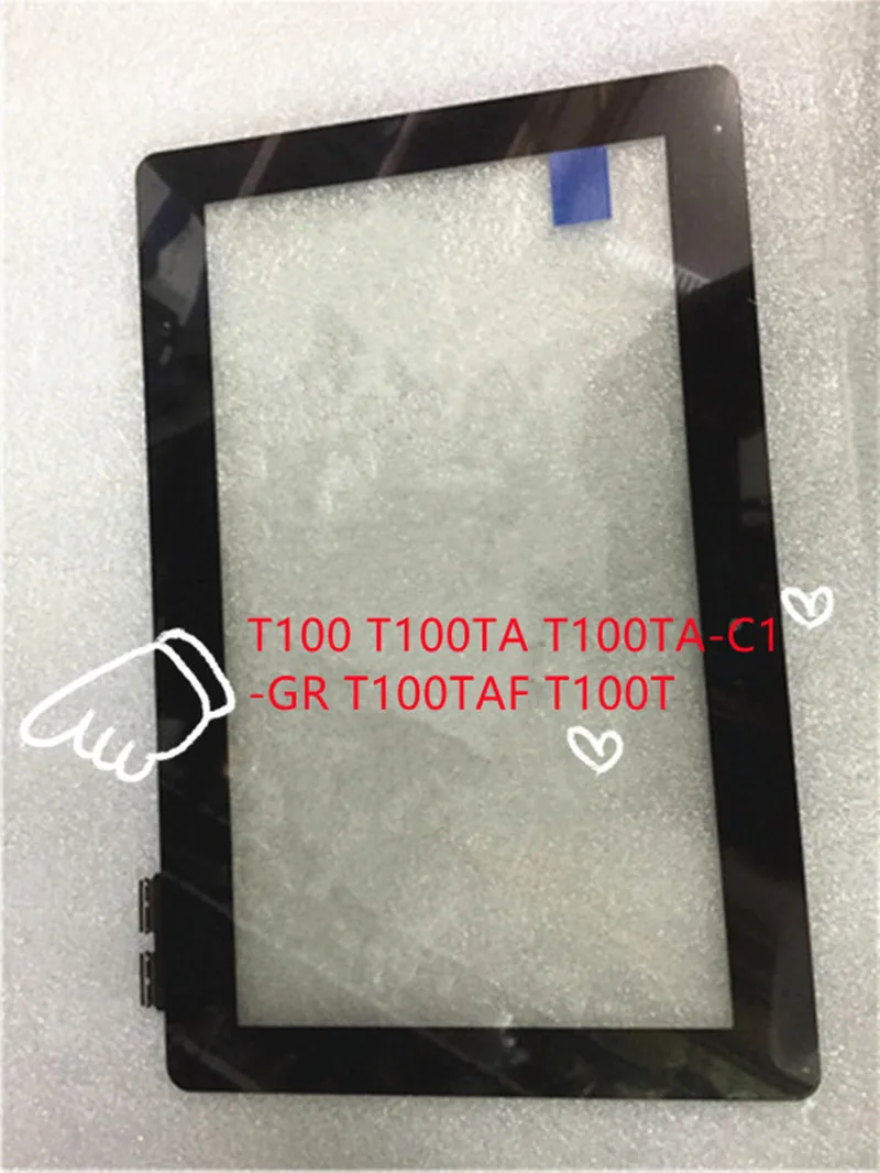 10.1 "Digitalizzatore A Pollici Del Pannello Del Touch Screen Per Il Libro T100 T100Ta T100Taf T100T Del Trasformatore Di Asus T100Ta-C1-Gr