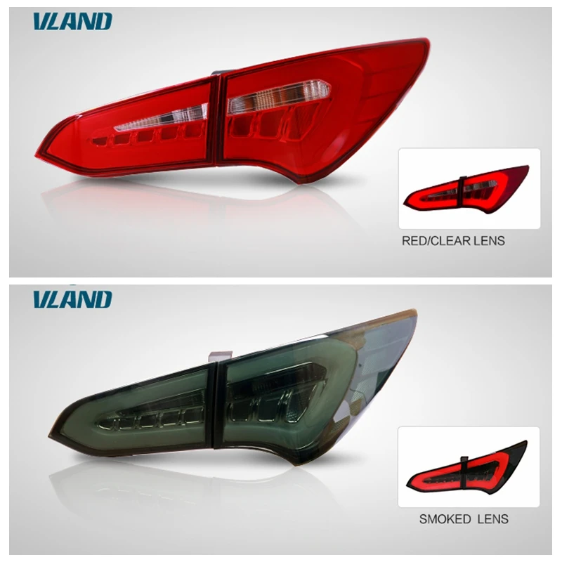 

VLAND factory for car tail light for SABATAFE LED taillight 2013 2014 2015 2017 2019 with turn signal+brake light+reverse light