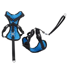 Безопасный автомобильный поводок для собак, для обслуживания домашних животных, для собак, Мягкий регулируемый, лидер продаж, Светоотражающий нейлон, для больших собак