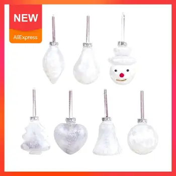 

Christmas Hanging Decorations Creative PVC Colorful Lights Shaped Christmas Ball Pendant Christmas Tree Small Lights For Xmas
