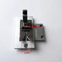13mm Wide Zig Zag Needle Plate, Feed Dog & Presser Foot Set for Singer 20U, Brother, Consew & Yamata Industrial Sewing Machines - Image 2