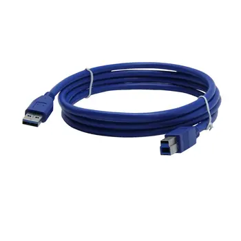 

USB 3.0 Printer Cable Type A Male to B Male Scanner Cable High Speed Black Extension Cable Printer Cable