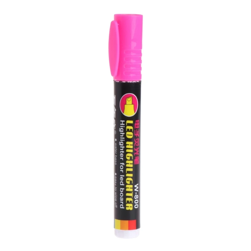 pink Queen Bee маркировочная ручка флуоресцентная 8 цветов Пчеловодство инструменты пластиковый маркер поставка E65B - Цвет: pink