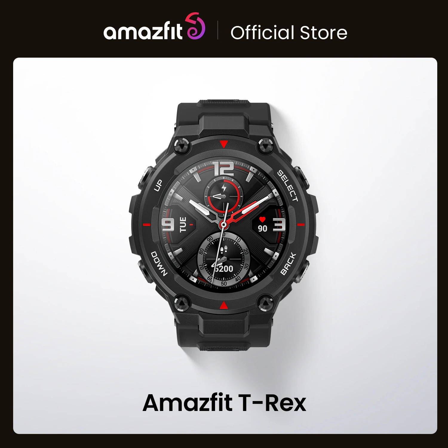 New 2020 Ces Amazfit T Rex T-rex Smartwatch Control Music 5atm Smart Watch  Gps/glonass 20 Days Battery Life Mil-std For Android - Smart Watches -  AliExpress