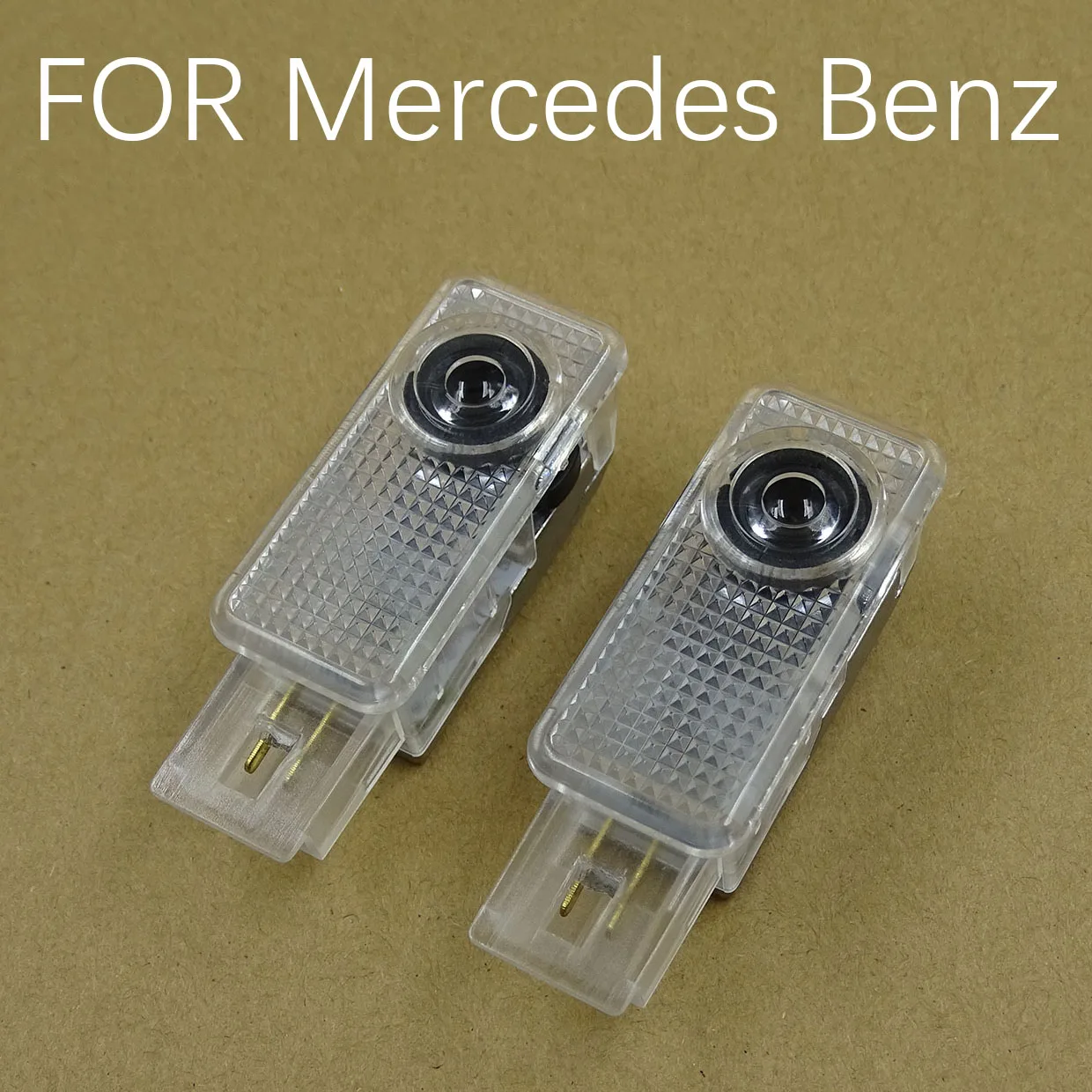 2X Led Car Door Welcome Light Logo Projector Laser Lamp For Mercedes Benz W203 C Class 2001-2007 SLK CLK SLR R171 R199 W209 W240 |