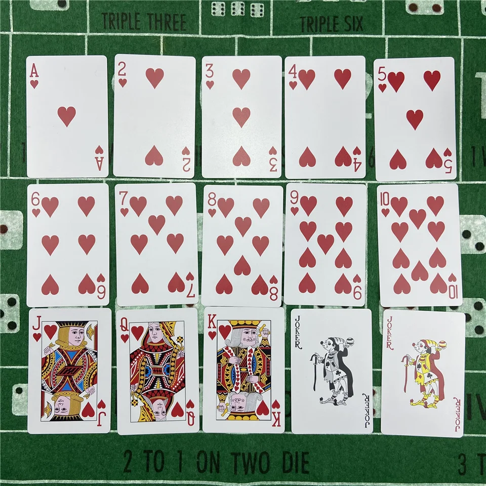 Playing Cards Waterproof Plastic Baccarat Texas Hold'em Poker Cards PVC Pokers Board Games Wearable Card Game Entertainment playing cards