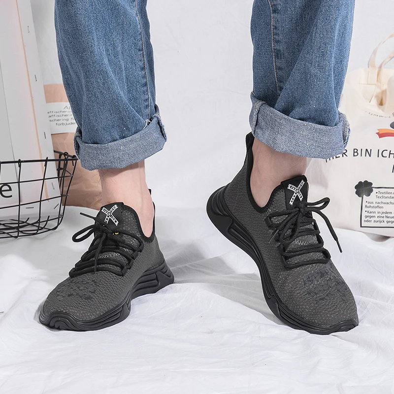 Autumn Men Shoes Tenis Feminino Shoes White Man PU Sneaker Vulcanize Shoes Fashion Designer#9028
