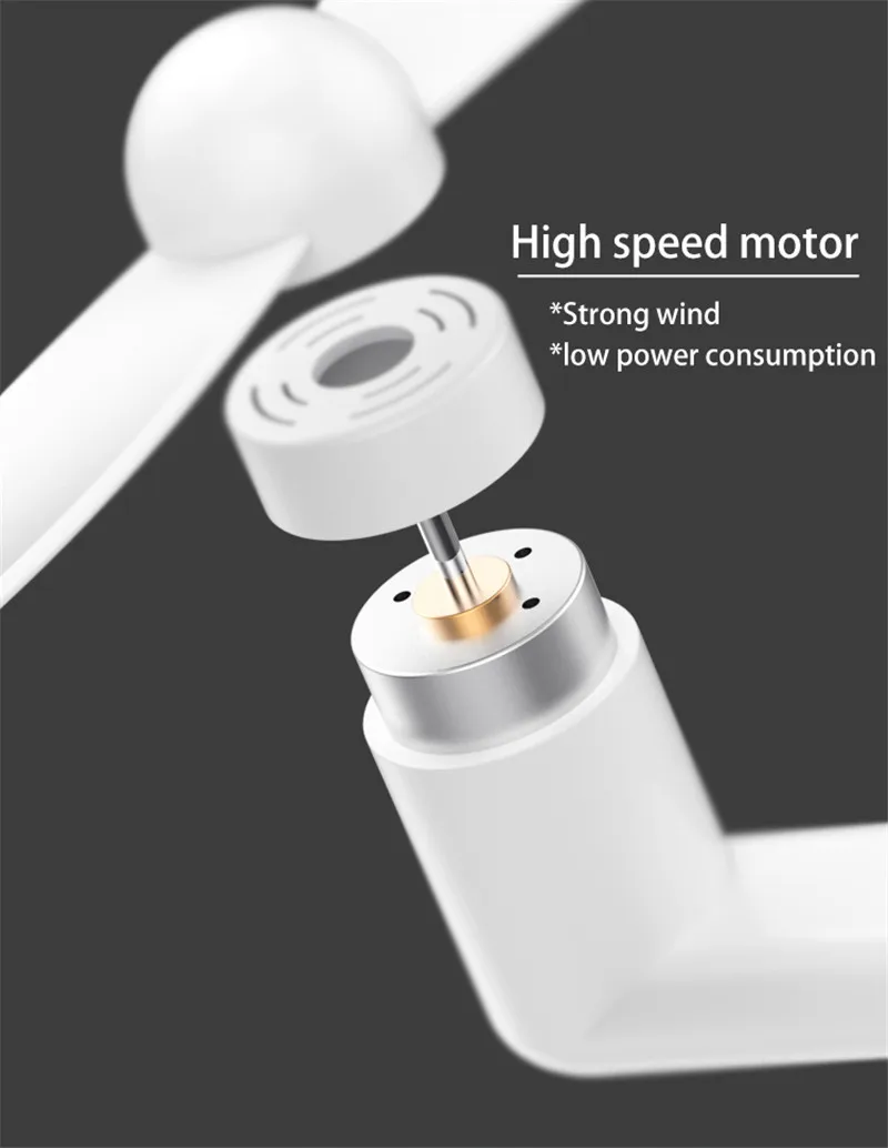 Type-c Fan USB Flexible Mini Mobile Phone Fans Android Type C Hand Fan Cooler For Huawei For Samsung Xiaomi Notebook