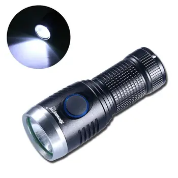 

Super Bright LED Flashlight Work Lights 3 Modes 16340 Strobe Camping Lamp