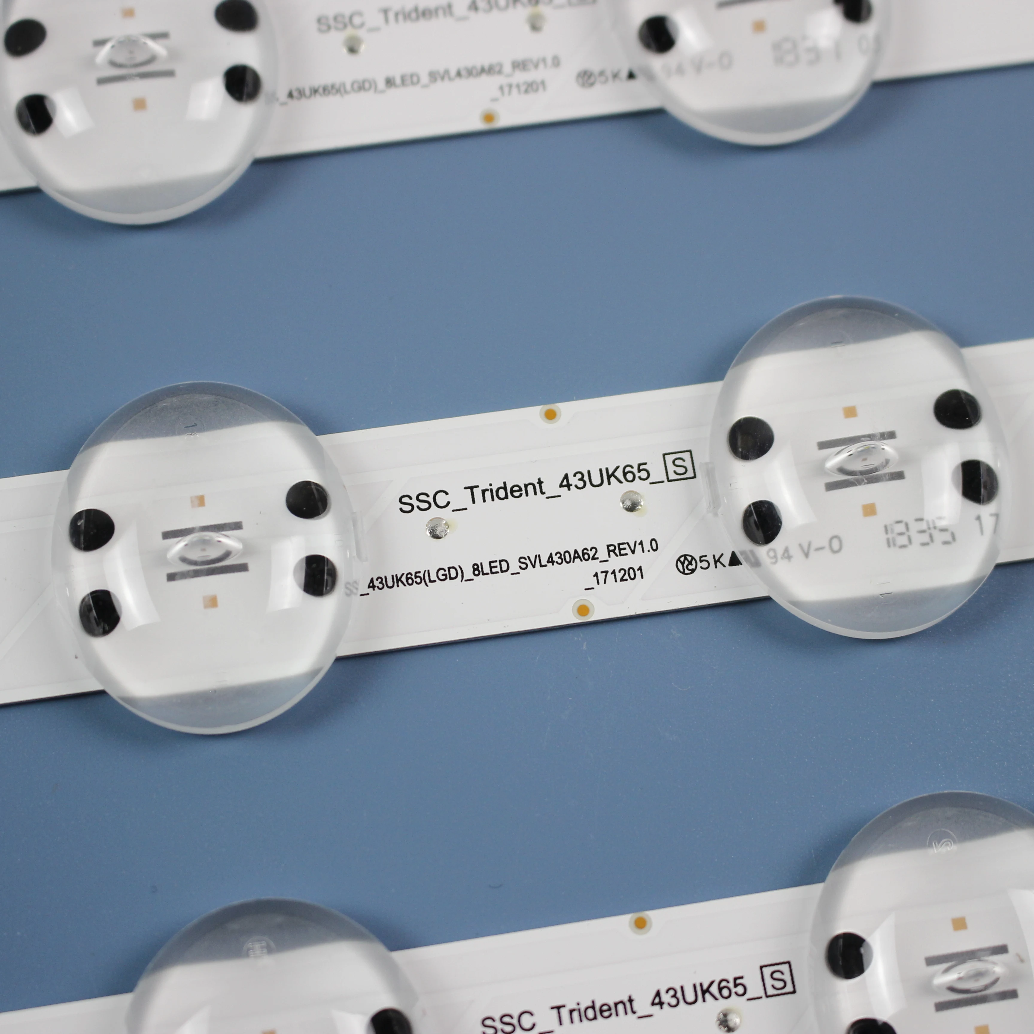 AGM76191801  LED Ʈ Ʈ SSC_43UK65(LGD)_ 8LED_SVL430A62_REV1.0_171201 HC430DQG-SLUR2 HC430DQG-SLUR1 43UK6520 43UK