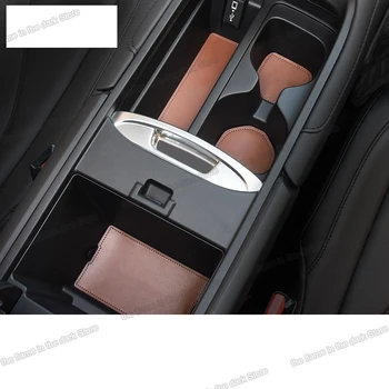 

Lsrtw2017 Leather Car Interior Anti-slip Mat Door Slot pad Water Cup rug for Acura CDX TLX-L 2016-2020 2019 2018 2017