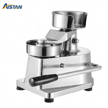 

HF150 Stainless steel manual hamburger machine Hamburger Meat Pie Presser for restaurant