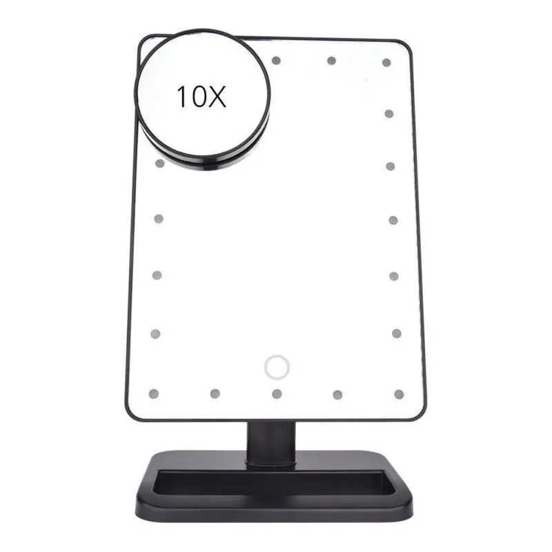 

Best Hot Sale 20 LED Makeup Mirror Light Bluetooth 10X Magnifying USB Charging Lights Beauty Tools NShopping
