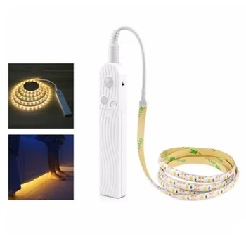 

Led Motion Sensor Cabinet Light Strip Switch Night Light DIY Closet Kitchen PIR Wardrobe Lamp Wireless Lights Led Bedroom Light