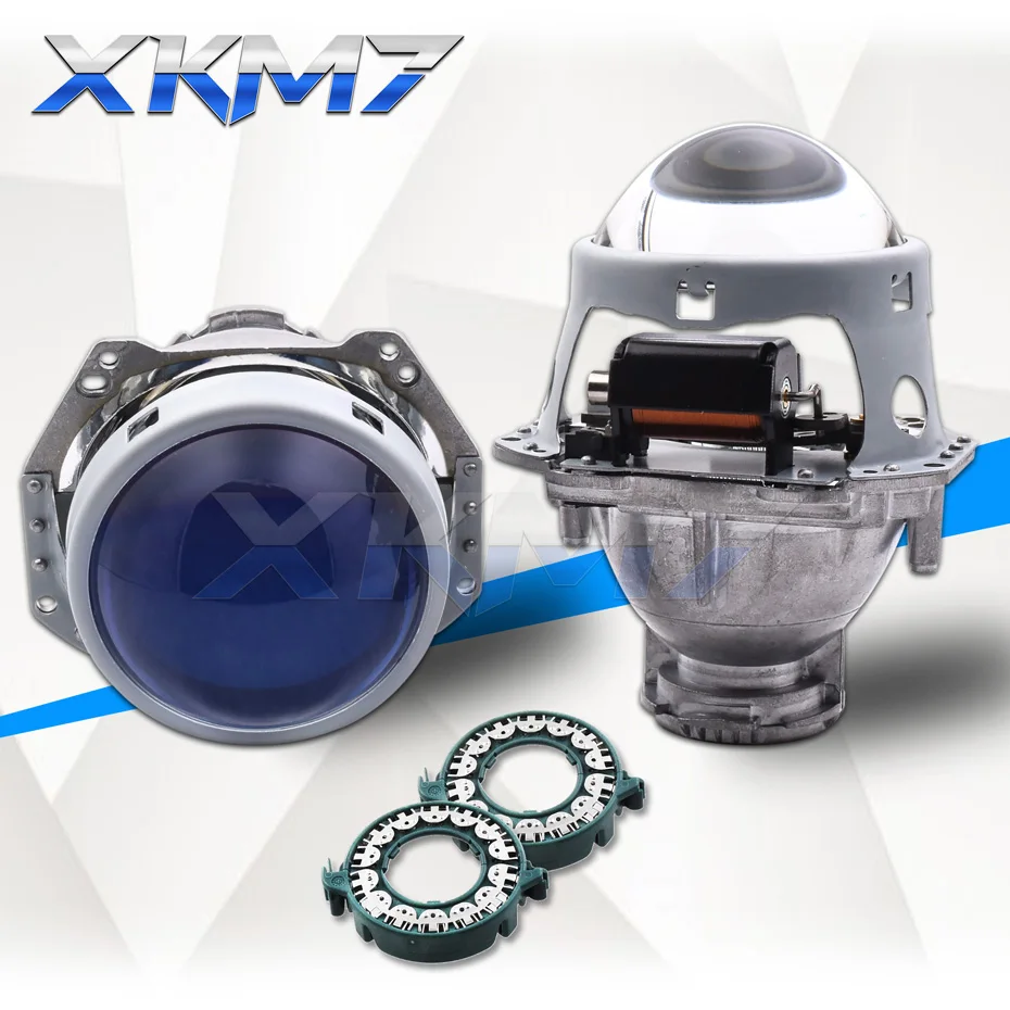 

For Hella 3R G5 5 D2S HID Xenon Projector Bi-xenon Headlight Lenses 3.0 Lens Blue Film Car Lights Accessories Retrofit Style DIY