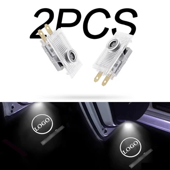 

2pcs LED car door light logo laser projector welcome lamp emblem ghost lights luces for Mercedes-Benz E-Class W210 1995-2003 new