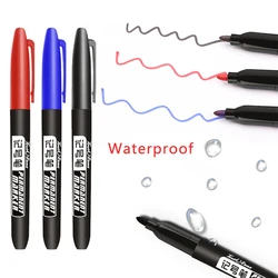 Lot de 3 ou 6 stylos marqueurs à pointe Fine pour croquis, encre étanche, pointe Fine, couleur noire, 1.5mm, Graffiti 