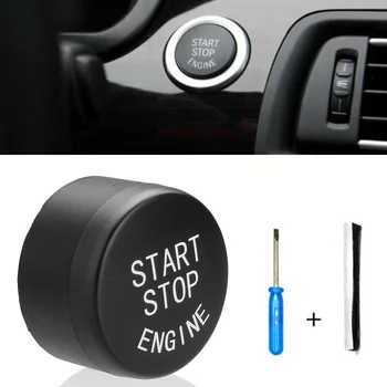 

Car Start Stop Engine Button Switch Cover For BMW 5 6 7 Series F01 F02 F10 F11 F12 F13 2009-2013 Auto Styling Accessories