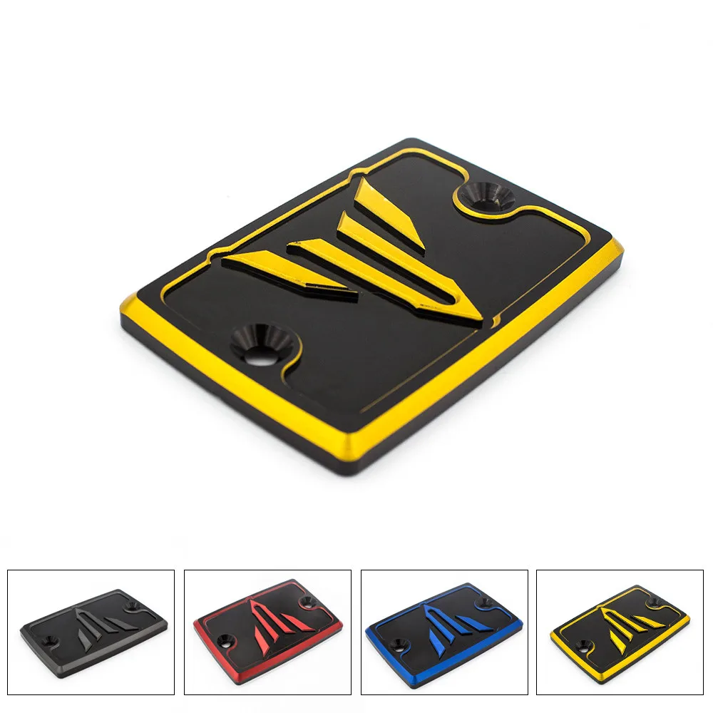 

CNC Aluminum Front Brake Fluid Tank Reservoir Cover Oil Cap For Yamaha MT-10 2014-2017 2016 2015 2014 Motorcycle Accessories