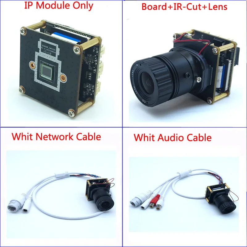 5MP модуль ip-камеры в реальном времени sony IMX335 STARVIS ip-камера двойная доска