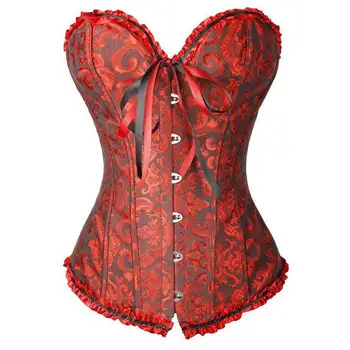 

2019 Concise Women Sexy Lace Up Corset Fashion Bridal Lingerie Bustier Bodyshaper Top Ladies Slimming Shapewear Perfect Lingerie