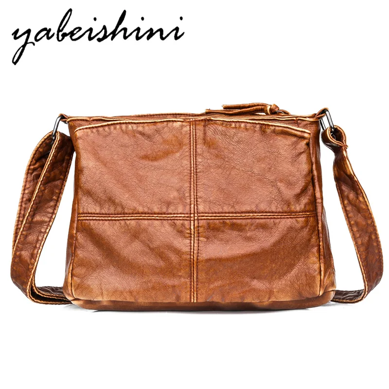 

New Brown Leather crossbody bags for women bag over shoulder high quality PU Bucket bag bolsos mujer de marca famosa 2019 heat Sell Female messenger bag sac a main femme