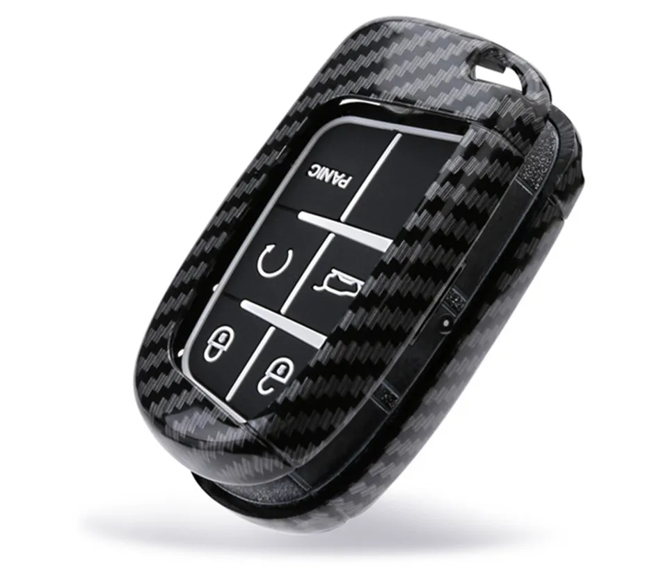 Cover custodia chiave auto per Jeep Renegade Compass Grand Cherokee Per Chrysler 300C Wrangler Dodge - H898fa0bd422b4169afe8e895c46738184