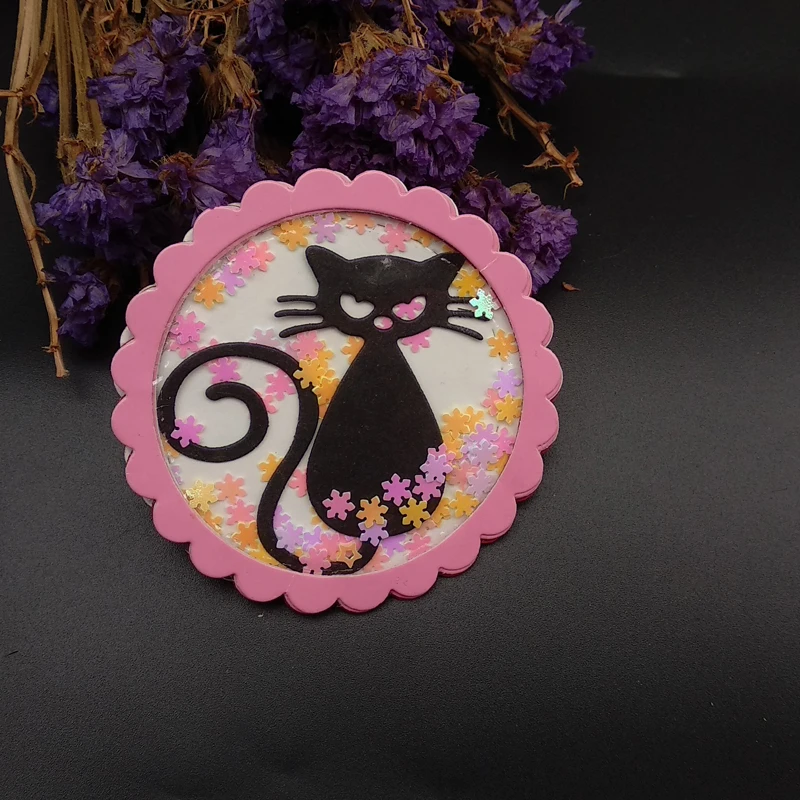 Circle Cat Frame Dies 01