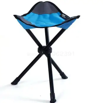 

Outdoor Folding Chair Camping Recreational Fishing Beach Portable Barbecue Stool Sketch Art Chair Triangular Stool