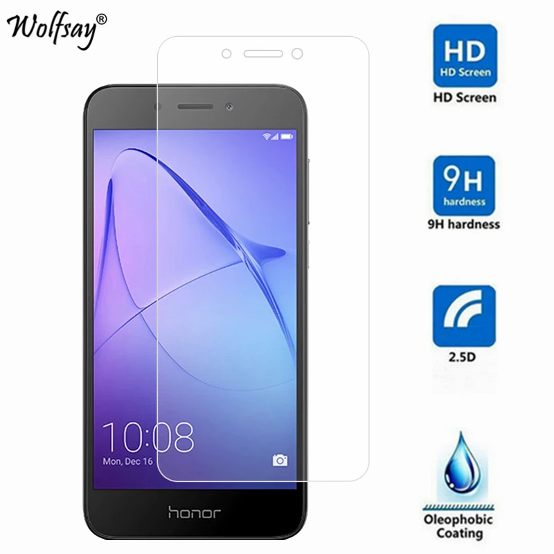 2 шт стекло для huawei Honor 6A, защита экрана, закаленное стекло для huawei Honor 6A, стекло для huawei Honor 6A 6 A, защитная пленка