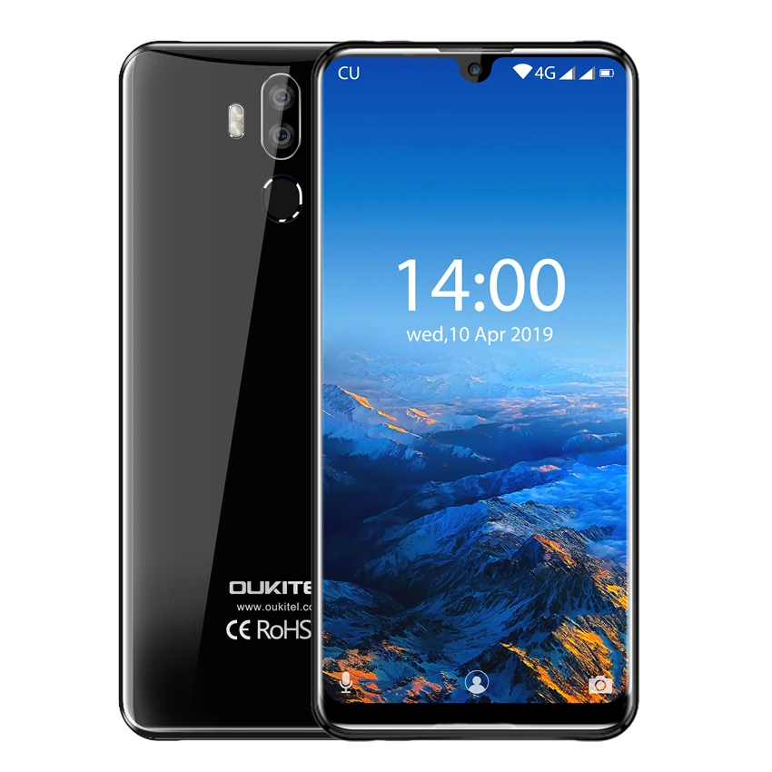 

OUKITEL K9 7.12" FHD+ 1080*2244 cell phone 16MP+2MP/8MP 4G Smartphone Face ID 6000mAh 5V/6A Quick Charge phones OTG mobile phone