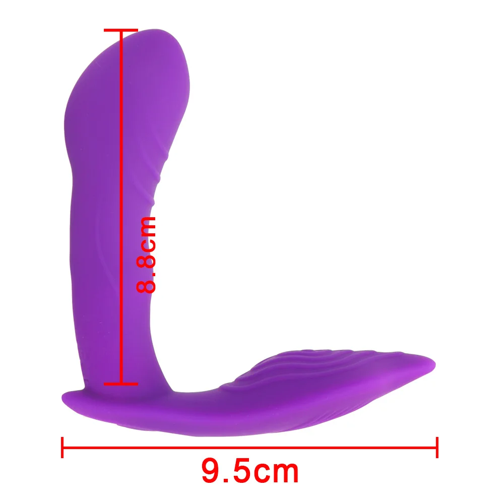 Remote Control Panties Vibrator Wearable G-spot Clit Stimulator_voghion.com