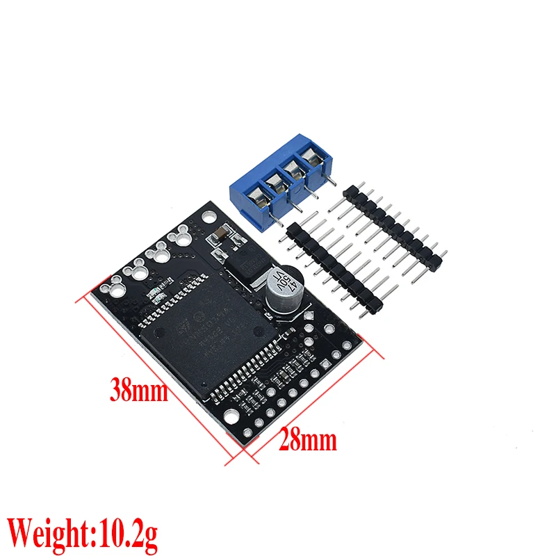 VNH5019 30A двойной высокой мощности DC драйвер щит совместим с ARDUINO(Защита окружающей среды) VNH2SP30 обновления