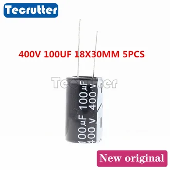 

5PCS 400V 100UF DIP electrolytic capacitor 400V 100UF ± 20% volume 18 X 30MM