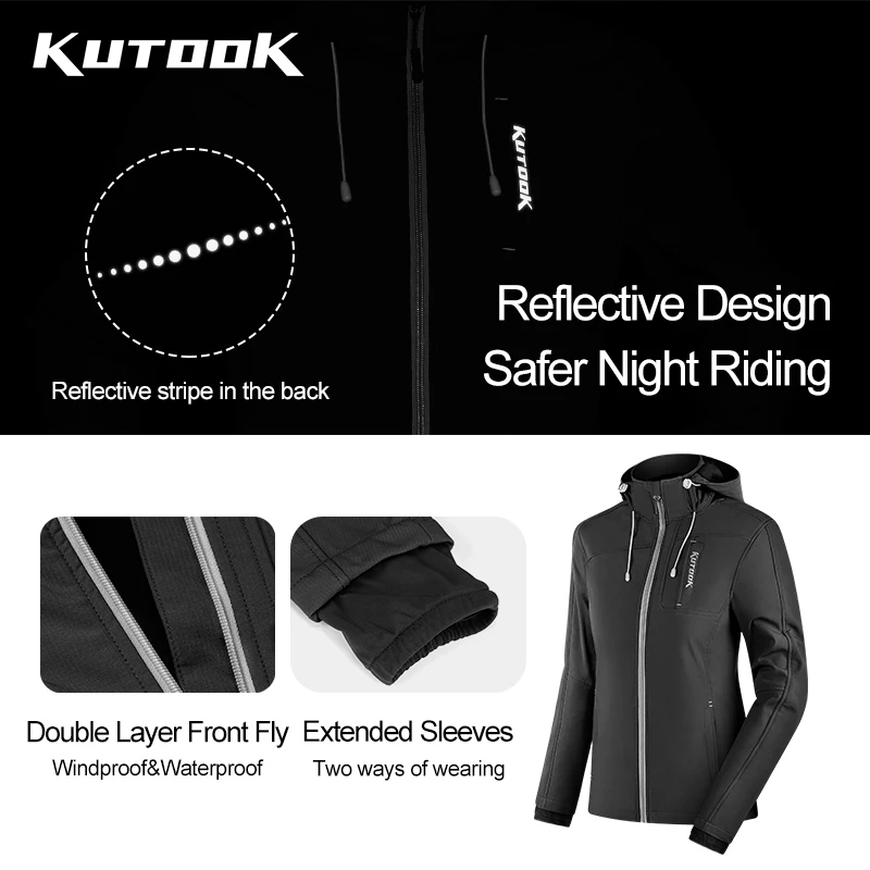 Women Winter Cycling Jacket Waterproof Outdoor Sports Hiking Climbing Coat Windproof Thermal Soft Shell HC303