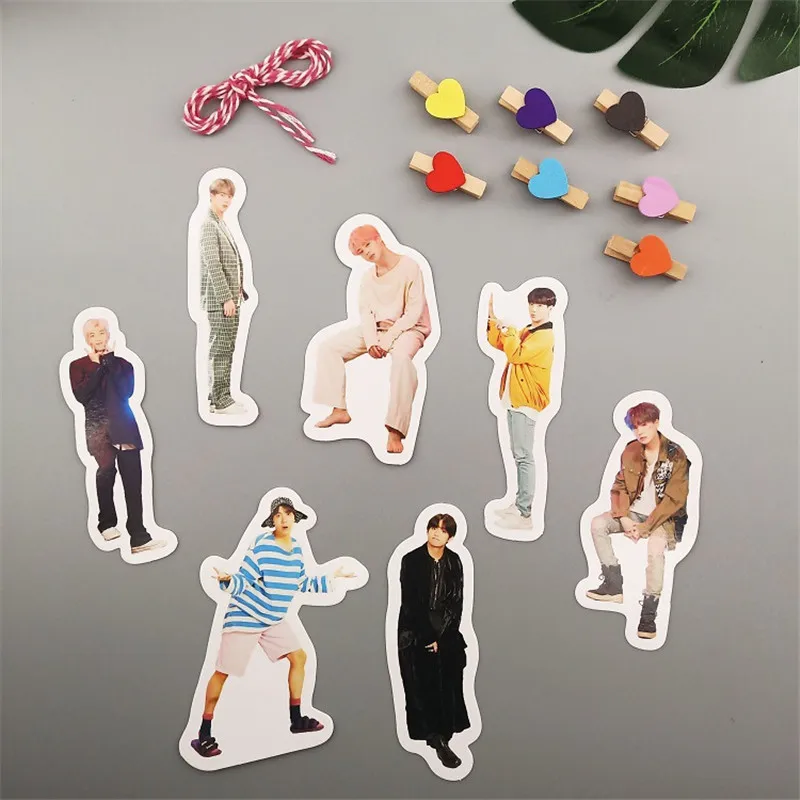 Kpop наклейка подвесной декор с флагами Bangtan Boys Kpop наклейка s пакет Festa Boy с Luv JIMIN J-HOPE RM JUNGKOOK