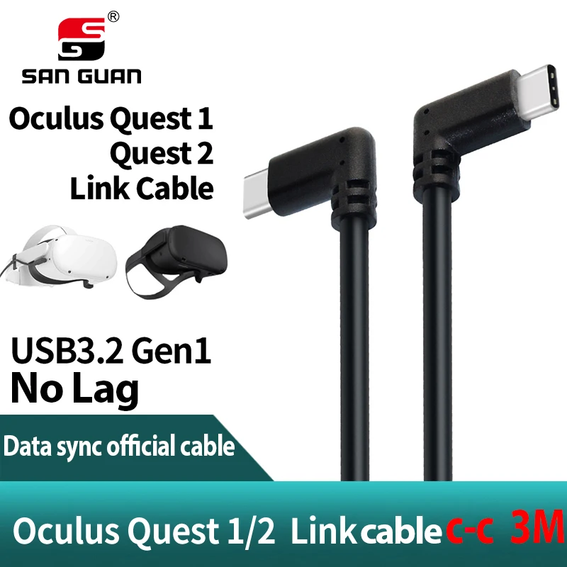 USB Type C Cable 10ft 3M 5M for Oculus 