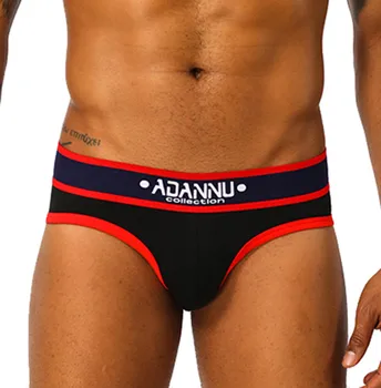 

Men's Underwear Briefs Sexy underpants Bare Buttocks Splicing Soft Underpants Knickers Shorts Underwear ropa interior hombre new