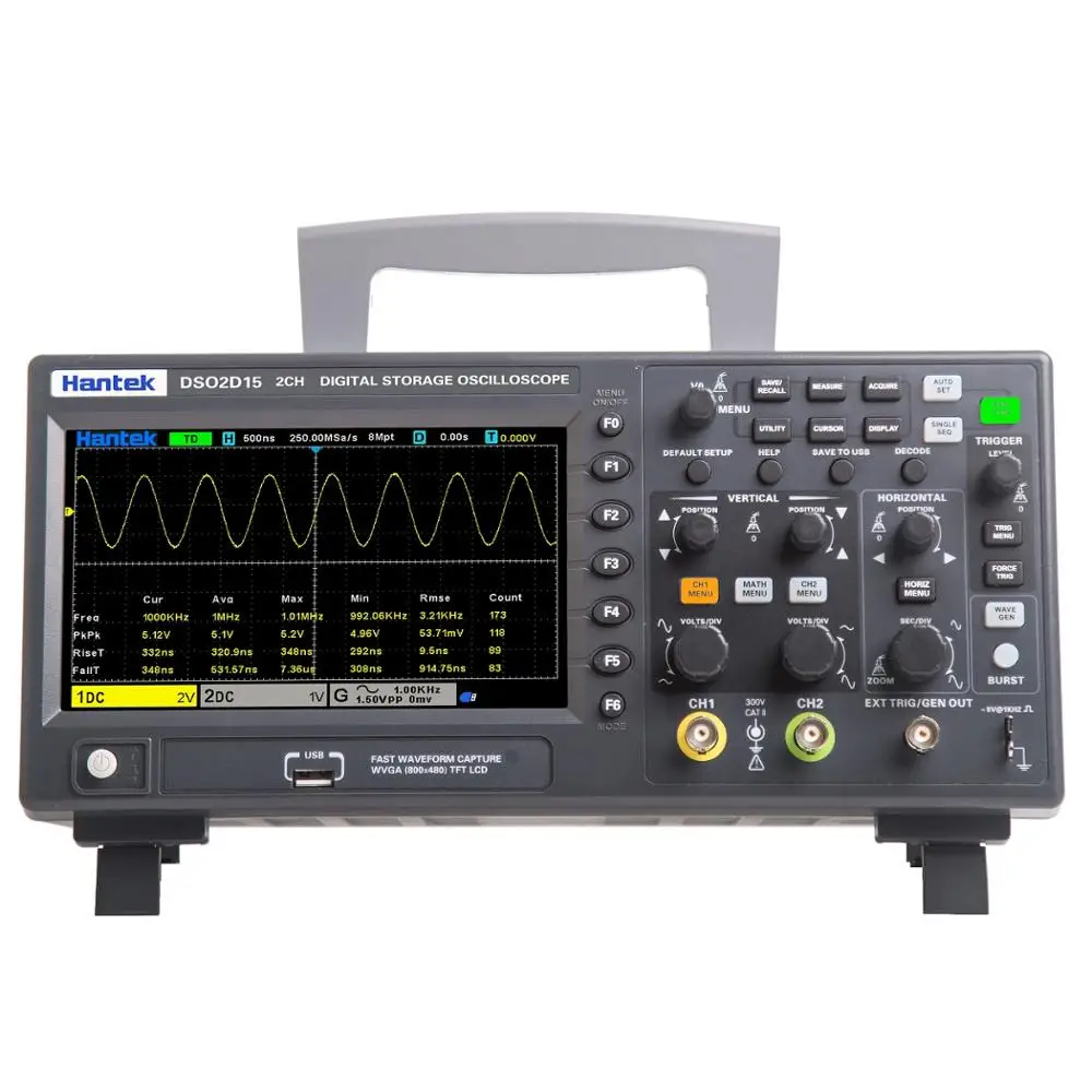 Hantek Digital Signal generator Oscilloscope DSO2C10 2C15 2D10 2D15 2
