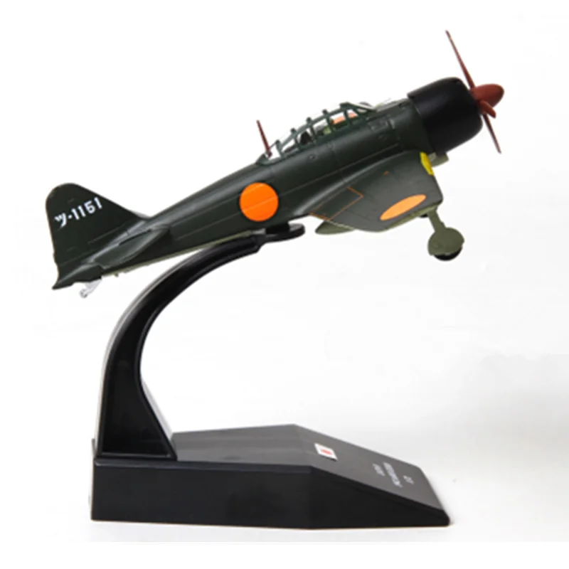 Коллекция 1: 72 Масштаб 13 см ноль A6M3 модель истребителя литья под давлением сплав японский ВВС истребитель дисплей для детей и взрослых