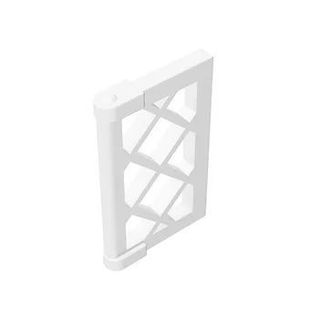 

BuildMOC 60607 Window 1 x 2 x 3 with Thick Corner Tabs For Building Blocks Parts DIY LOGO Educational Tech Parts Toys